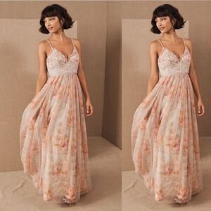 Needle & Thread Ruby Bloom Maxi Dress - BHLDN